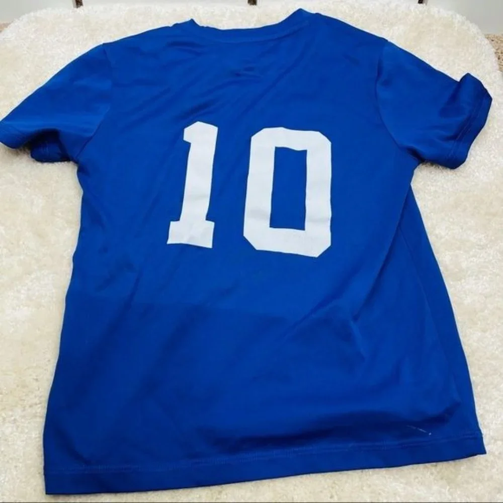 Majestic Blue NY Mets Cool Base  Evolution Tee Size Youth Small - Picture 3 of 7